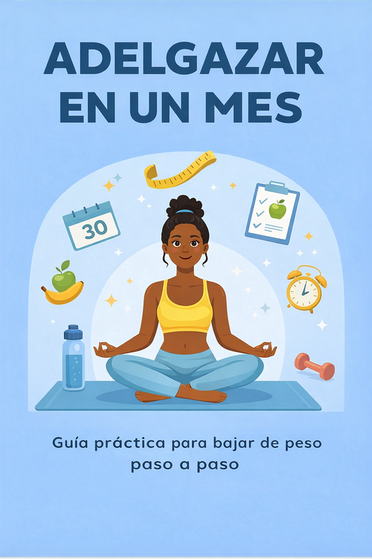 Guia para bajar de peso en un mes